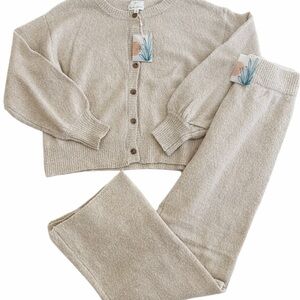 Cozy Life- By The River Oatmeal Lounge Set